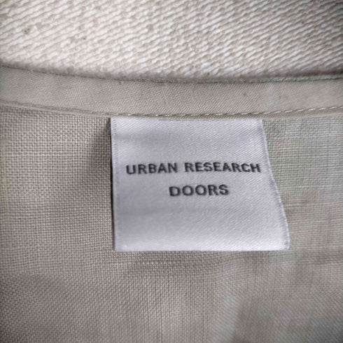 アーバンリサーチドアーズ URBAN RESEARCH DOORS リネンピンタックVネックブラウス レディース ONE SIZE
