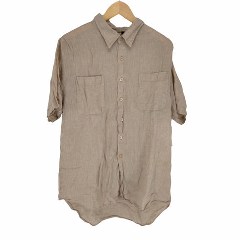 ケネスコール KENNETH COLE リネン半袖シャツ メンズ XXL