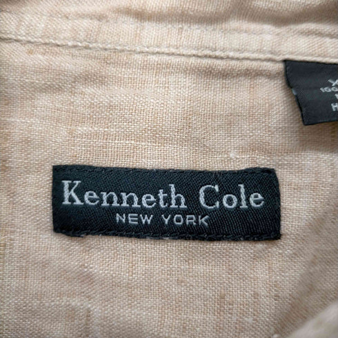 ケネスコール KENNETH COLE リネン半袖シャツ メンズ XXL