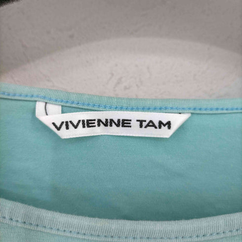 VIVINNE TAM 花刺繍 5分袖カットソー レディース JPN:0