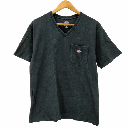 ダントン DANTON ロゴ Vネック Tシャツ メンズ US:40
