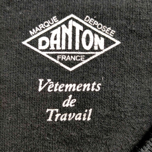 ダントン DANTON ロゴ Vネック Tシャツ メンズ US:40