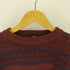 MUIRFIELD ボックスシルエット総柄ニット メンズ import:L