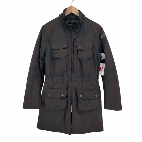 バブアー Barbour 3ワラント FEATHERWEIGHT INTERNATIONAL PARKA WATHERPROOF AND BREATHABLE レディース UK:10