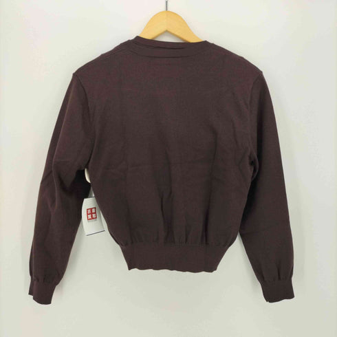 アプワイザーリッシェ Apuweiser riche 21AW フリルスリーブ アンサンブル ニット カットソー シアースリーブ クルーネック カーディガン レディース JPN:2