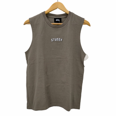 ステューシー Stussy センター立体ロゴ ノースリーブ カットソー メンズ import:S