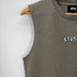 ステューシー Stussy センター立体ロゴ ノースリーブ カットソー メンズ import:S