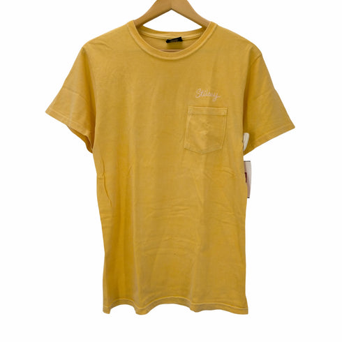 ステューシー Stussy ロゴ チェーンステッチ ポケットTシャツ メンズ import:S