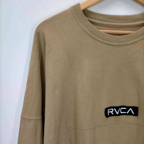 ルーカ RVCA センターロゴ 長袖Tシャツ メンズ import:M