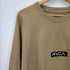ルーカ RVCA センターロゴ 長袖Tシャツ メンズ import:M