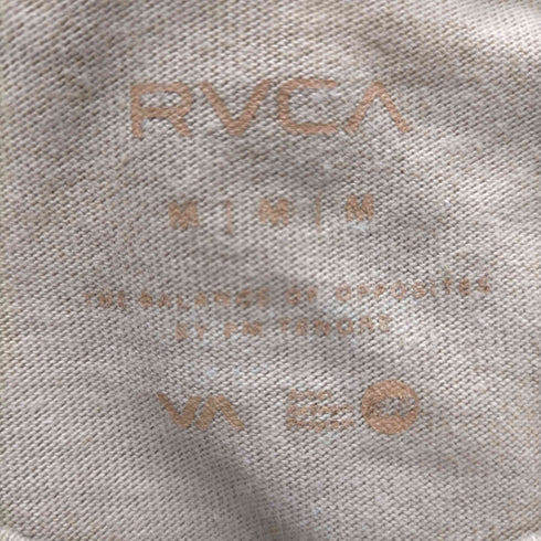 ルーカ RVCA センターロゴ 長袖Tシャツ メンズ import:M