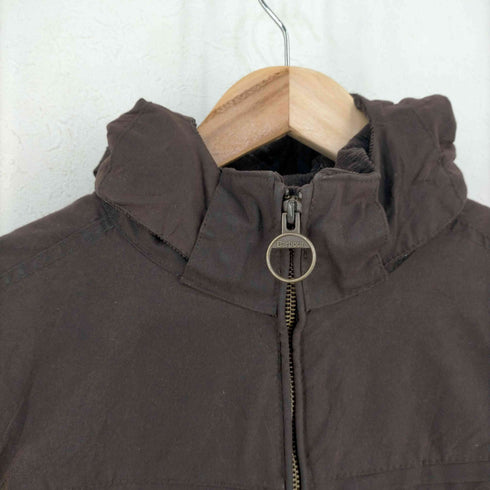 バブアー Barbour 3ワラント CAMERON オイルド フーデッドコート レディース UK:10