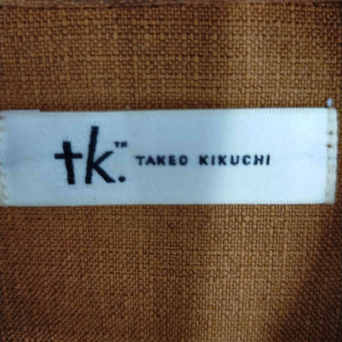 ティーケー タケオキクチ tk. TAKEO KIKUCHI 開襟半袖シャツ オープンカラーシャツ メンズ JPN:S