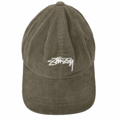 ステューシー Stussy ロゴ刺繍 コーデュロイ キャップ メンズ