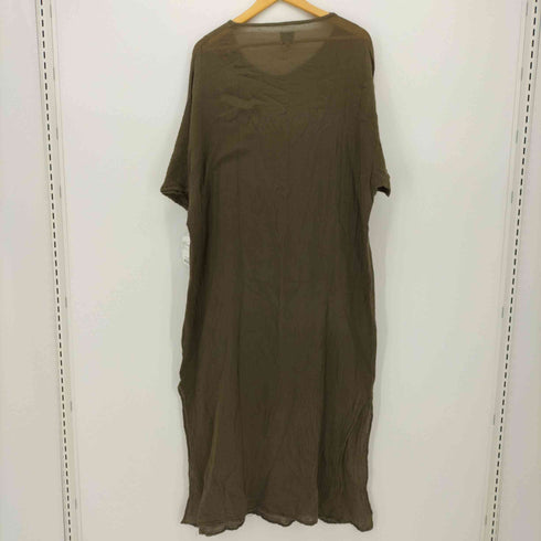 LES ATELIERS FRANCAIS DE CONFECTION 19SS レアトリエフランセドコンファクション CAFTAN コットン ガーゼ ワンピース レディース TU
