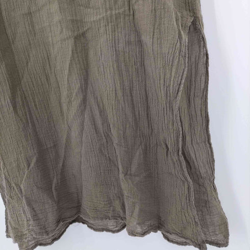 LES ATELIERS FRANCAIS DE CONFECTION 19SS レアトリエフランセドコンファクション CAFTAN コットン ガーゼ ワンピース レディース TU