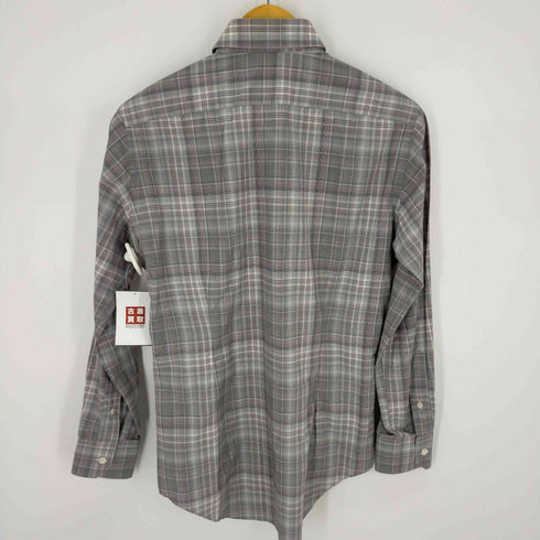 ランバン LANVIN L/Sマドラスチェックシャツ メンズ 14 1/2