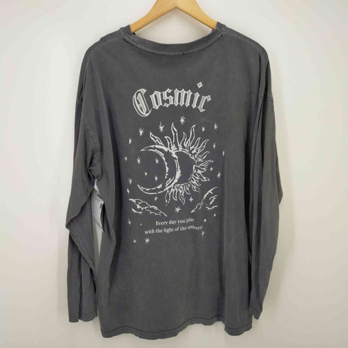 エヴリス EVRIS CosmicグラフィックロンT レディース F