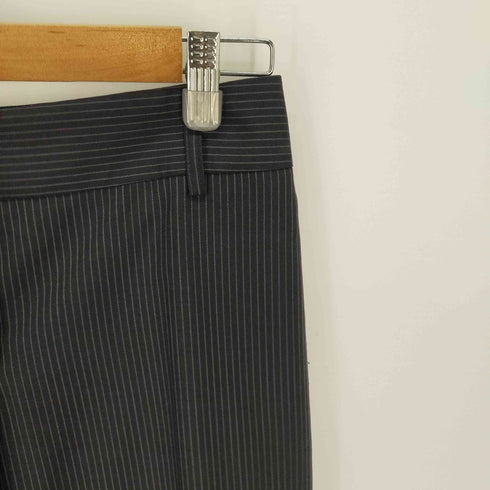 ポールスミスブラックレーベル Paul Smith BLACK LABEL サイドステッチ1タックスラックス レディース DE:38