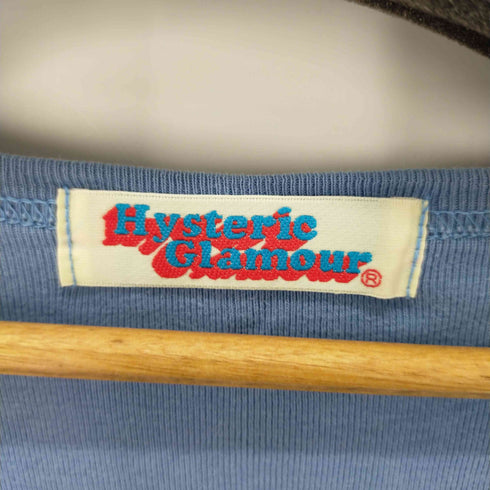 ヒステリックグラマー HYSTERIC GLAMOUR 00S フロントロゴカットソー Y2K レディース FREE