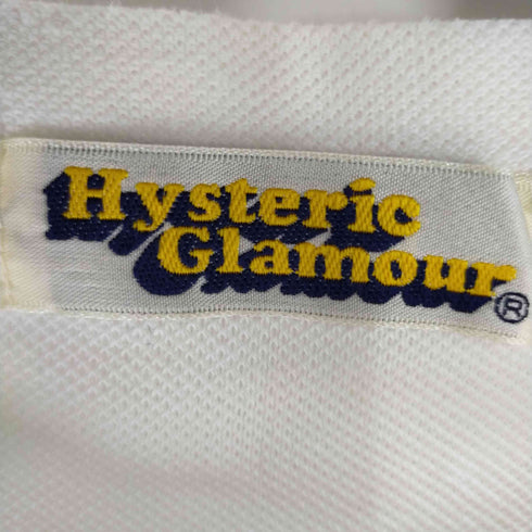 ヒステリックグラマー HYSTERIC GLAMOUR 00S クルーネックフロントロゴカットソー Y2K 666 レディース FREE