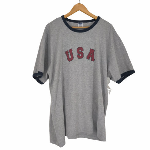 オールドネイビー OLD NAVY USA プリントリンガーS/S TEE メンズ JPN:XXL