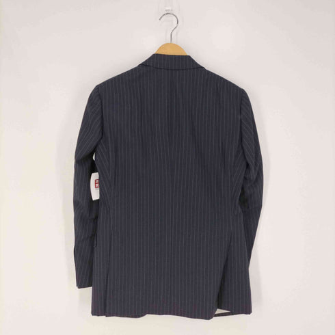 バーニーズニューヨーク BARNEYS NEWYORK 背抜き 3Bストライプ テーラードジャケット メンズ US:44