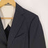 バーニーズニューヨーク BARNEYS NEWYORK 背抜き 3Bストライプ テーラードジャケット メンズ US:44