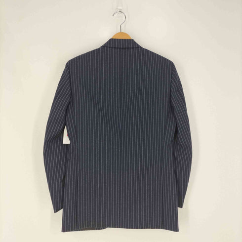 バーニーズニューヨーク BARNEYS NEWYORK イタリア製 3Bストライプテーラードジャケット メンズ US:44