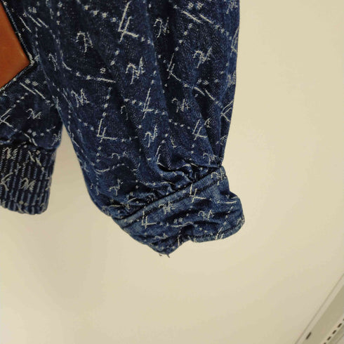 マウジー moussy MONOGRAM DENIM ジャケット レディース FREE