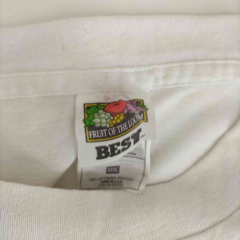 フルーツオブザルーム FRUIT OF THE LOOM 90S 両面プリント クルーネックS/STシャツ メンズ JPN:XL