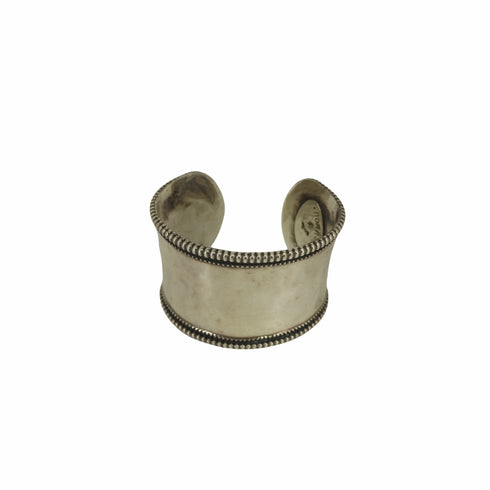 ノンネイティブ nonnative 17SS DWELLER BANGLE WIDE ROPE 925 SILVER by END メンズ