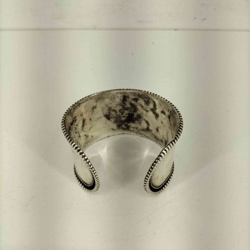 ノンネイティブ nonnative 17SS DWELLER BANGLE WIDE ROPE 925 SILVER by END メンズ
