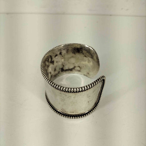 ノンネイティブ nonnative 17SS DWELLER BANGLE WIDE ROPE 925 SILVER by END メンズ