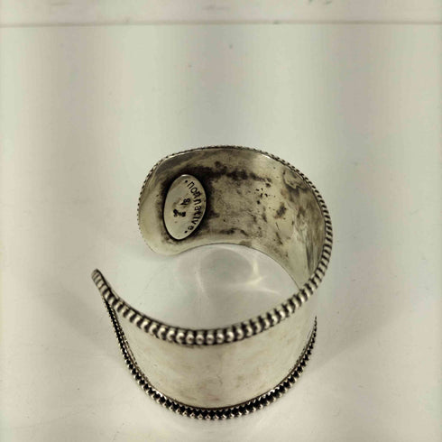 ノンネイティブ nonnative 17SS DWELLER BANGLE WIDE ROPE 925 SILVER by END メンズ