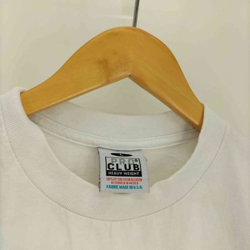 プロクラブ PRO CLUB USA製 S/S Heavyweight Cotton Crewneck T-Shirts ヘビー ウエイト コットン クルーネック Tシャツ メンズ import:L