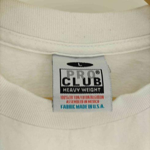 プロクラブ PRO CLUB USA製 S/S Heavyweight Cotton Crewneck T-Shirts ヘビー ウエイト コットン クルーネック Tシャツ メンズ import:L