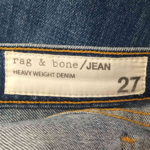 ラグアンドボーン RAG&BONE ダメージ 加工 カットオフ デニム スキニー パンツ ジーンズ レディース UK:26-27