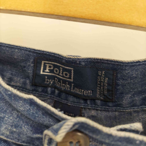 ポロバイラルフローレン Polo by RALPH LAUREN タックデニムショーツ メンズ