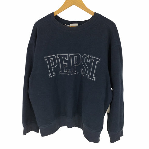 企業ロゴ NOTHING ELSE IS A インサイドアウト クルーネック スウェット メンズ import:L