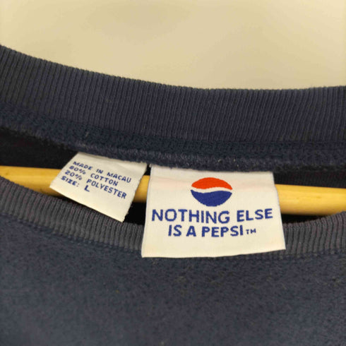 企業ロゴ NOTHING ELSE IS A インサイドアウト クルーネック スウェット メンズ import:L