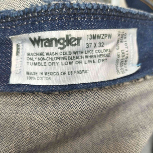 ラングラー Wrangler カウボーイ ジーンズ ウォッシュ ジップフライ デニム パンツ メンズ 37×32