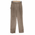 ロクビューティーアンドユースユナイテッドアローズ 6 BEAUTY & YOUTH UNITED ARROWS SATIN TUCK PANTS パンツ テーパード ハイウエスト サテン 34 ベージュ レディース JPN:34