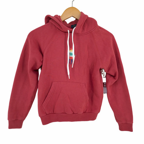 ポロラルフローレン POLO RALPH LAUREN Prideカプセルコレクション LGBTQIA+ ビッグポニー刺繍 レインボー プルオーバーパーカー レディース import:XS