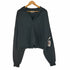 ザニューハウス THENEWHOUSE TOMBOY SKIPPER SHIRT プルオーバー カットソー 長袖 スキッパー F 黒 ブラック レディース F