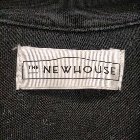 ザニューハウス THENEWHOUSE TOMBOY SKIPPER SHIRT プルオーバー カットソー 長袖 スキッパー F 黒 ブラック レディース F