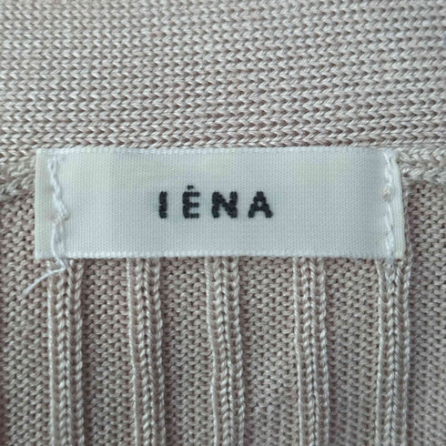 イエナ IENA 20SS Rib リブ Vネック ニット カーディガン レディース