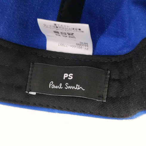 ピーエスポールスミス PS Paul Smith Sports Stripe Zebra ワンポイント ベースボール キャップ メンズ