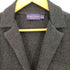 ラルフローレンパープルレーベル RALPH LAUREN PURPLE LABEL エルボパッチ付きカシミヤニットジャケット メンズ S