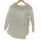 マイケルマイケルコース Michael Michael Kors Striped Cotton Peekaboo Top ストライプ オフショルダー ブラウス レディース JPN:XS